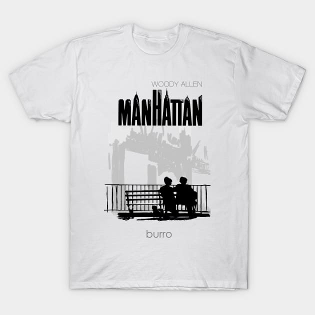 Woody Allen's Manhattan T-Shirt by burrotees